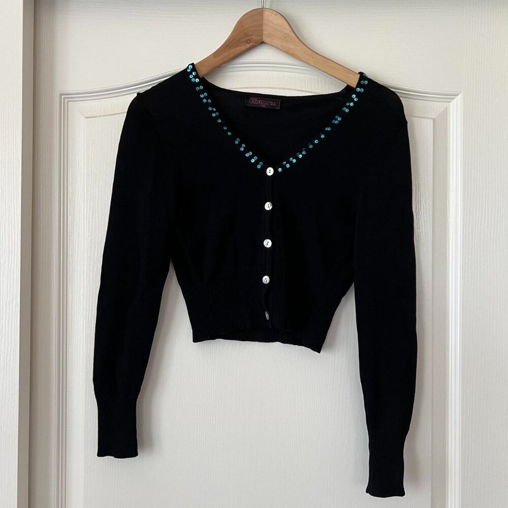 Vintage Italian Cropped Cardigan
